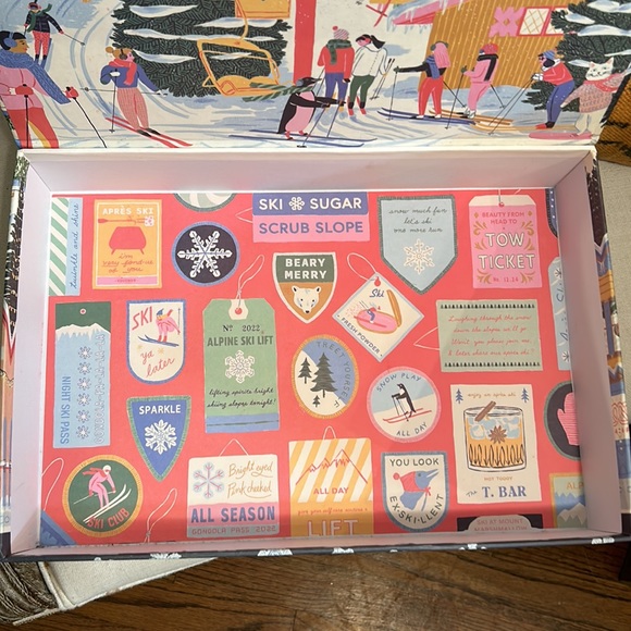2022 ANTHROPOLOGIE George & Viv Beauty Christmas Advent Calendar BOX ONLY - Picture 3 of 11